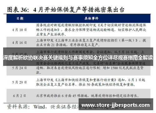 深度解析欧协联决赛关键规则与赛事须知全方位详尽观赛指南全解读